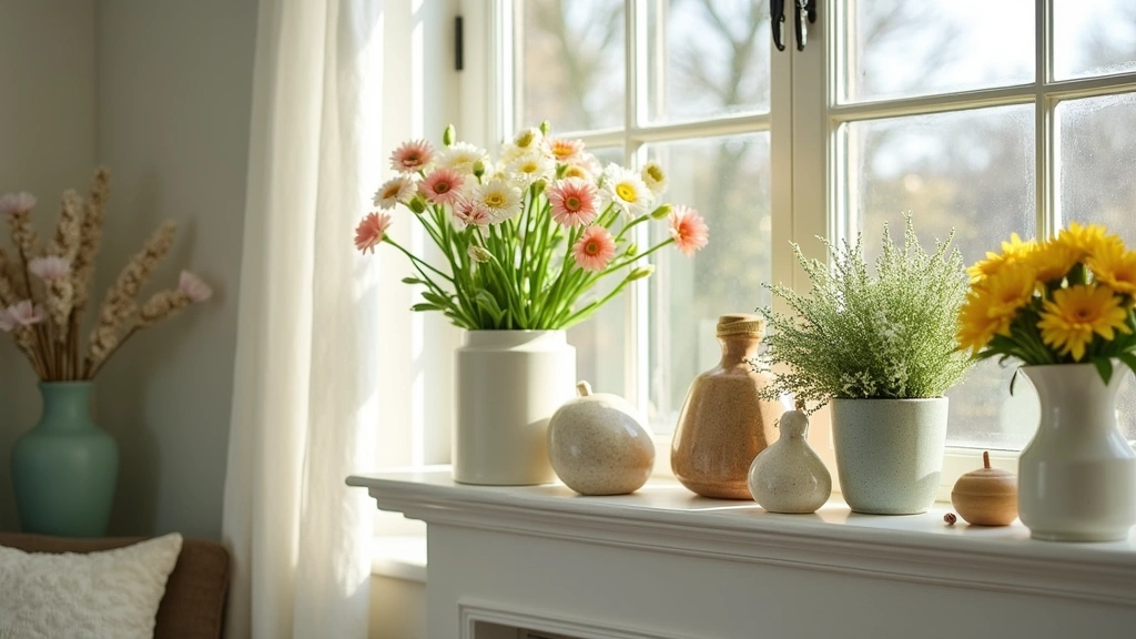 15 Stunning Spring Mantel Decor Ideas That'll Transform Your Living Room!
