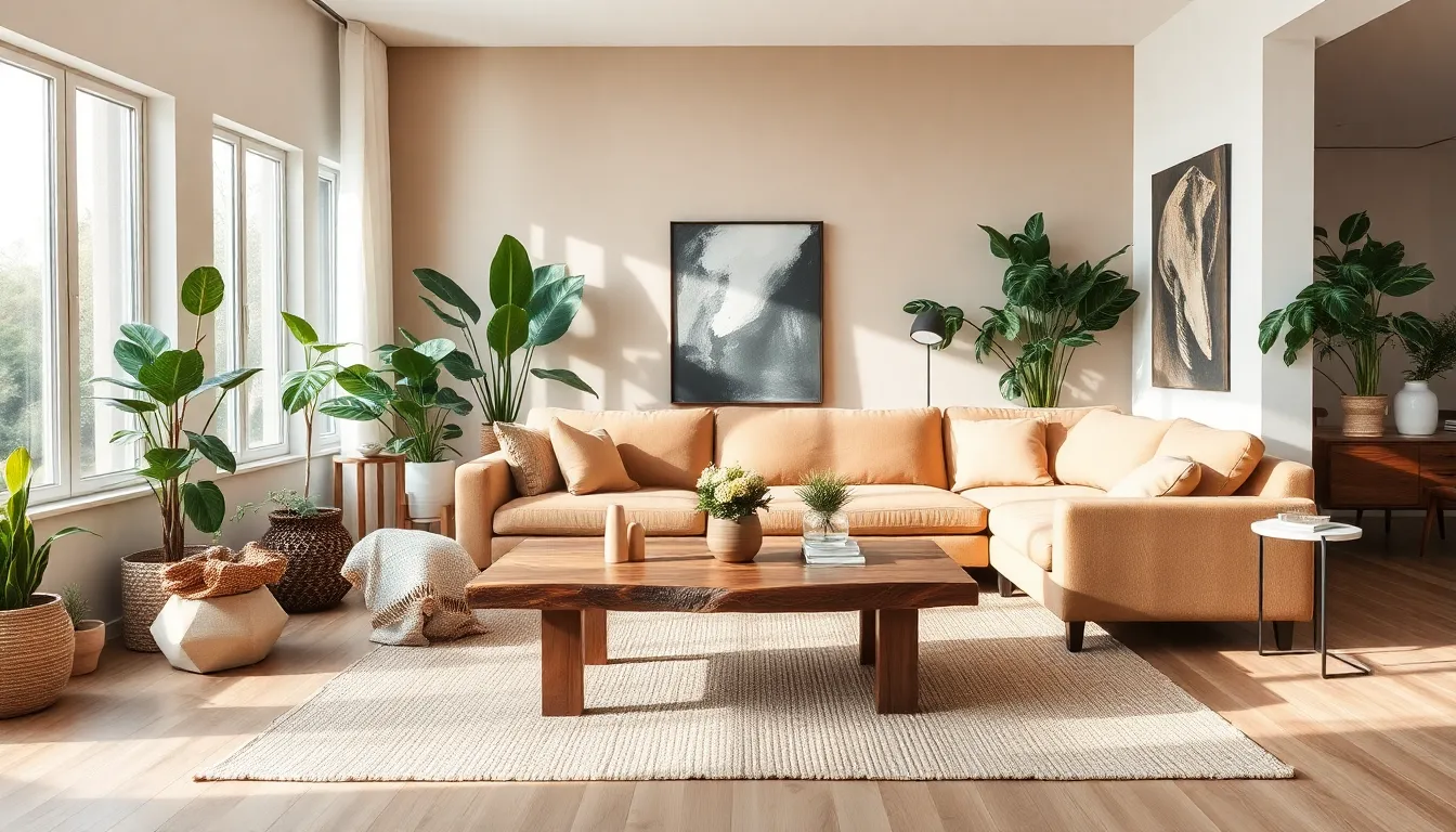 12 Stunning Organic Modern Living Room Ideas to Elevate Your Space (You'll Love #8!)